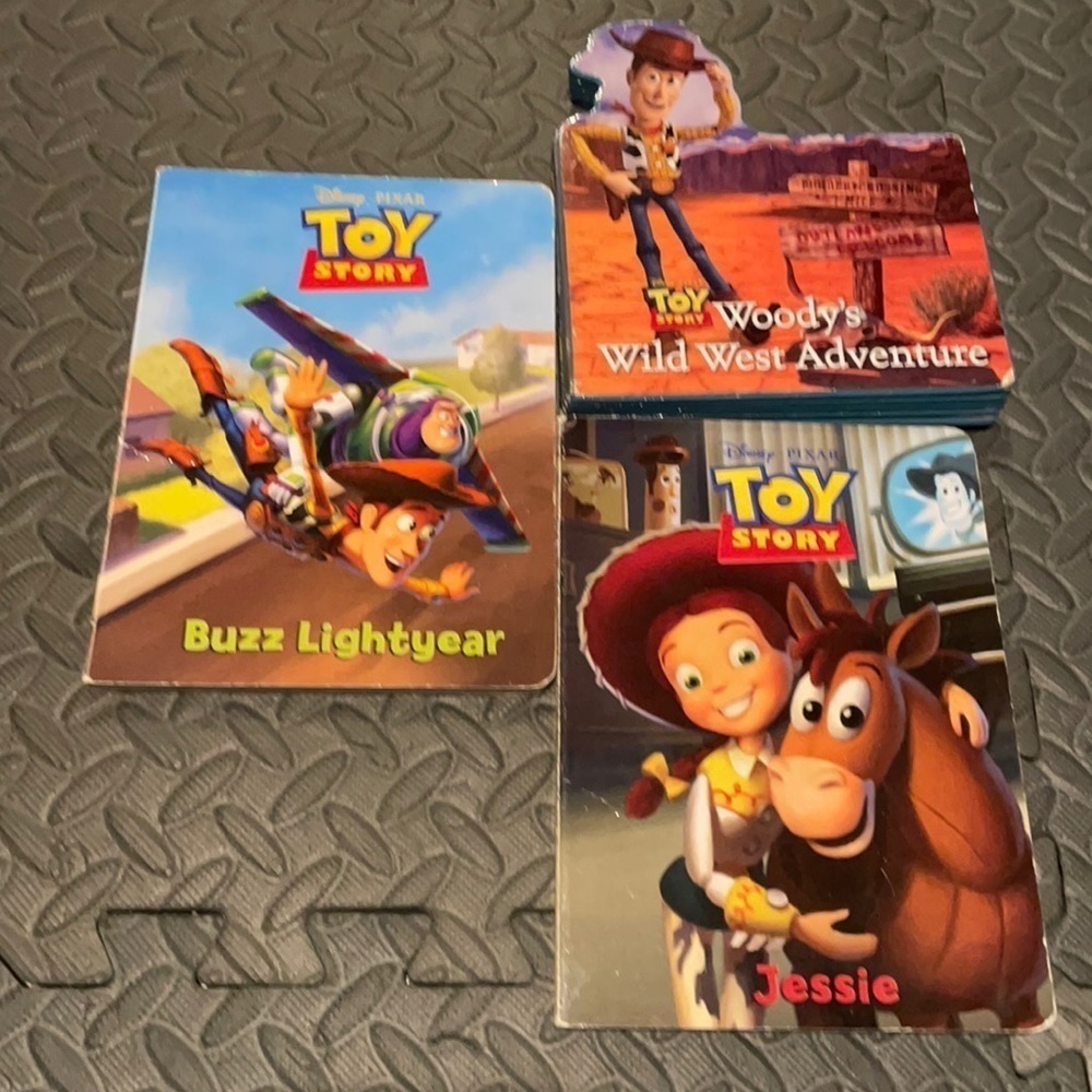 3 books of toy story Disney Pixar